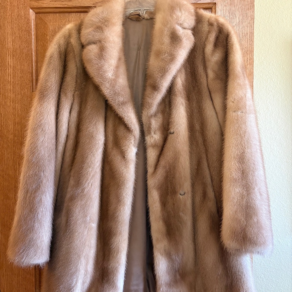 Blonde Mink Jacket